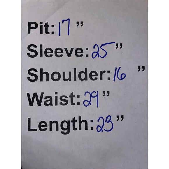 John Murrough Leather Stretchy Back Gold Button Front Short Length Jacket Size M - Picture 10 of 10